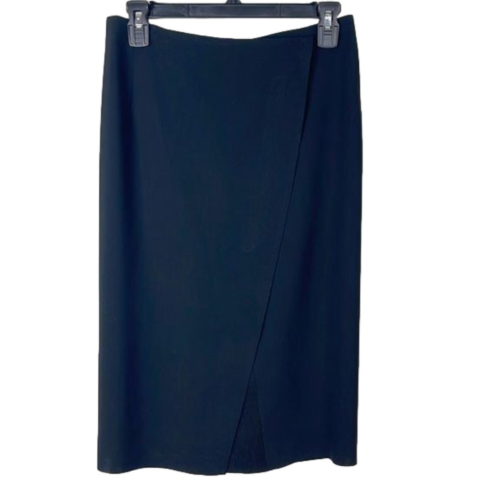 VINCE knee length black pencil skirt size 0